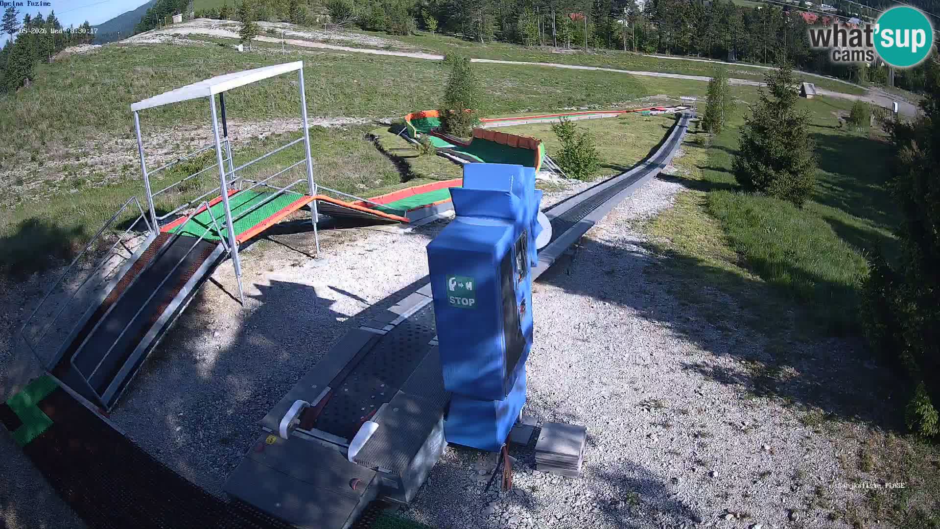 Live Webcam Rodelbahn Fužine – Kroatien