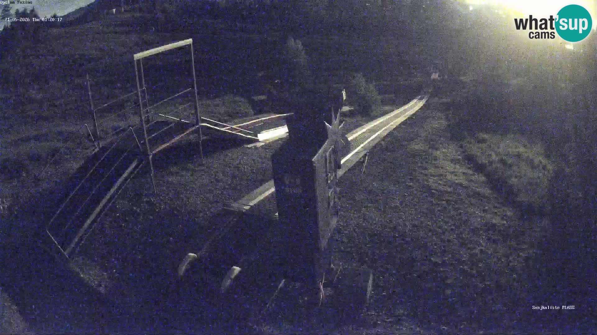 Live webcam Fužine toboggan run – Croatia