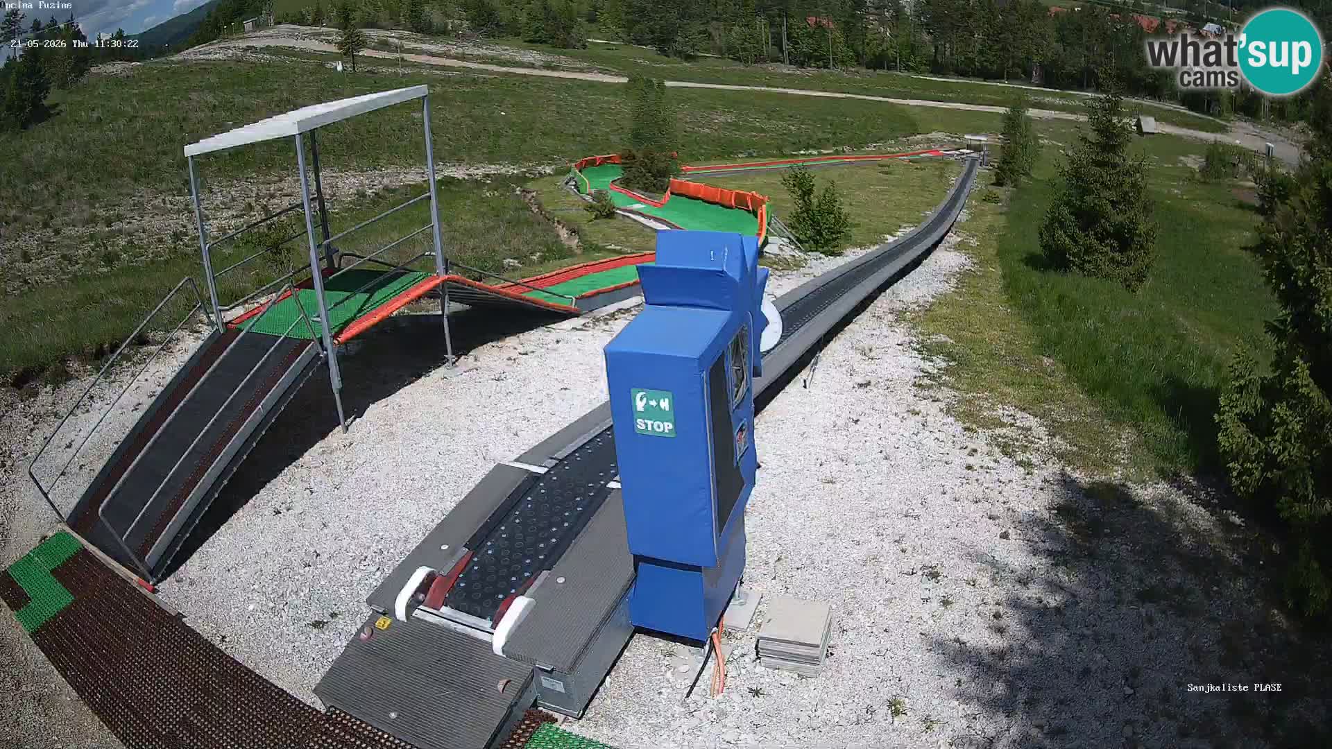 Live Webcam Rodelbahn Fužine – Kroatien
