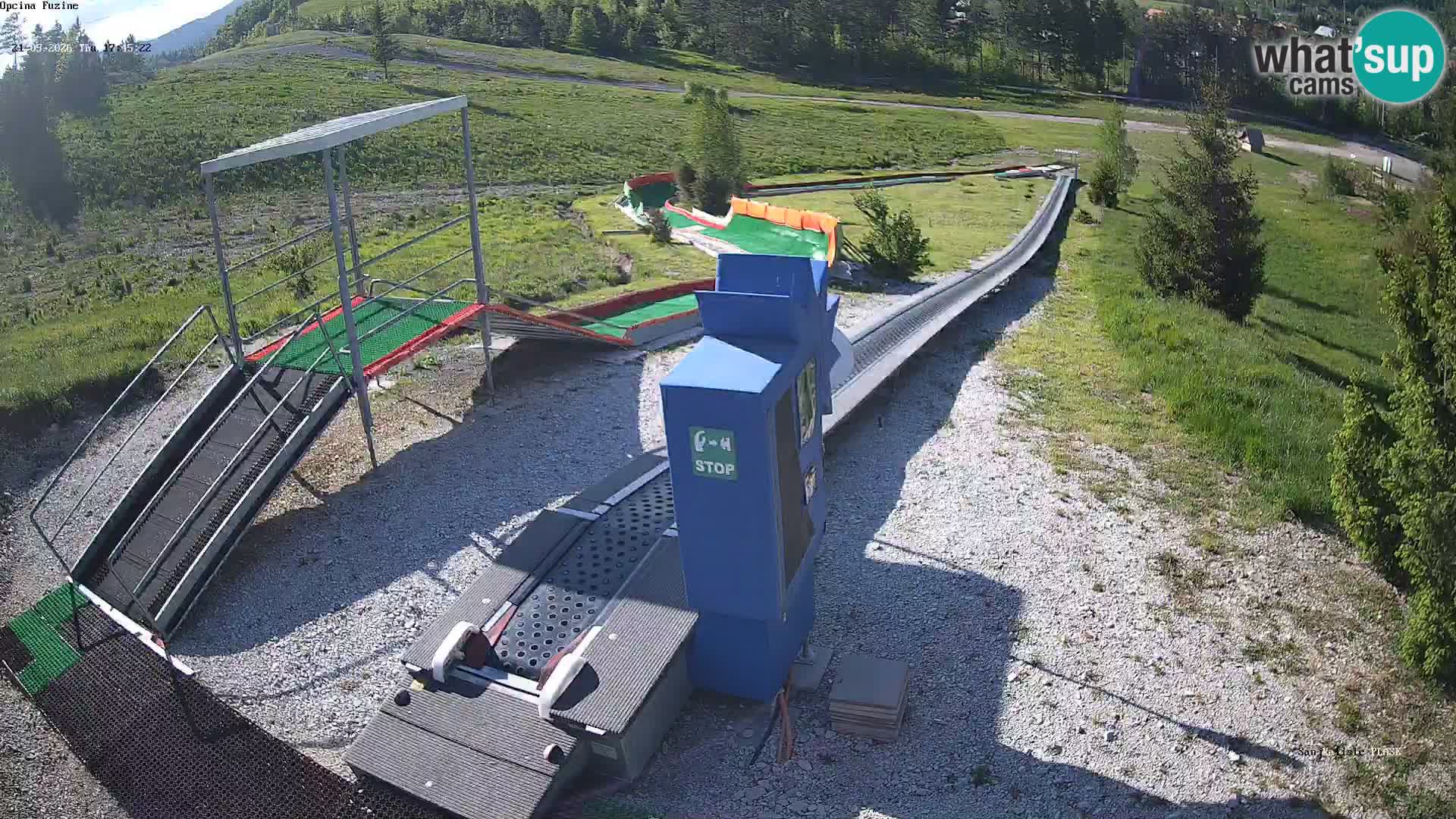 Live Webcam Rodelbahn Fužine – Kroatien