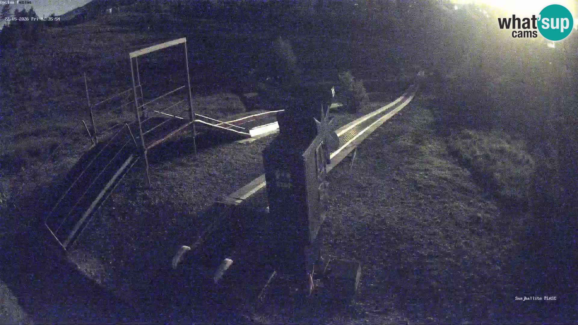 Webcam en direct Piste de luge de Fužine – Croatie