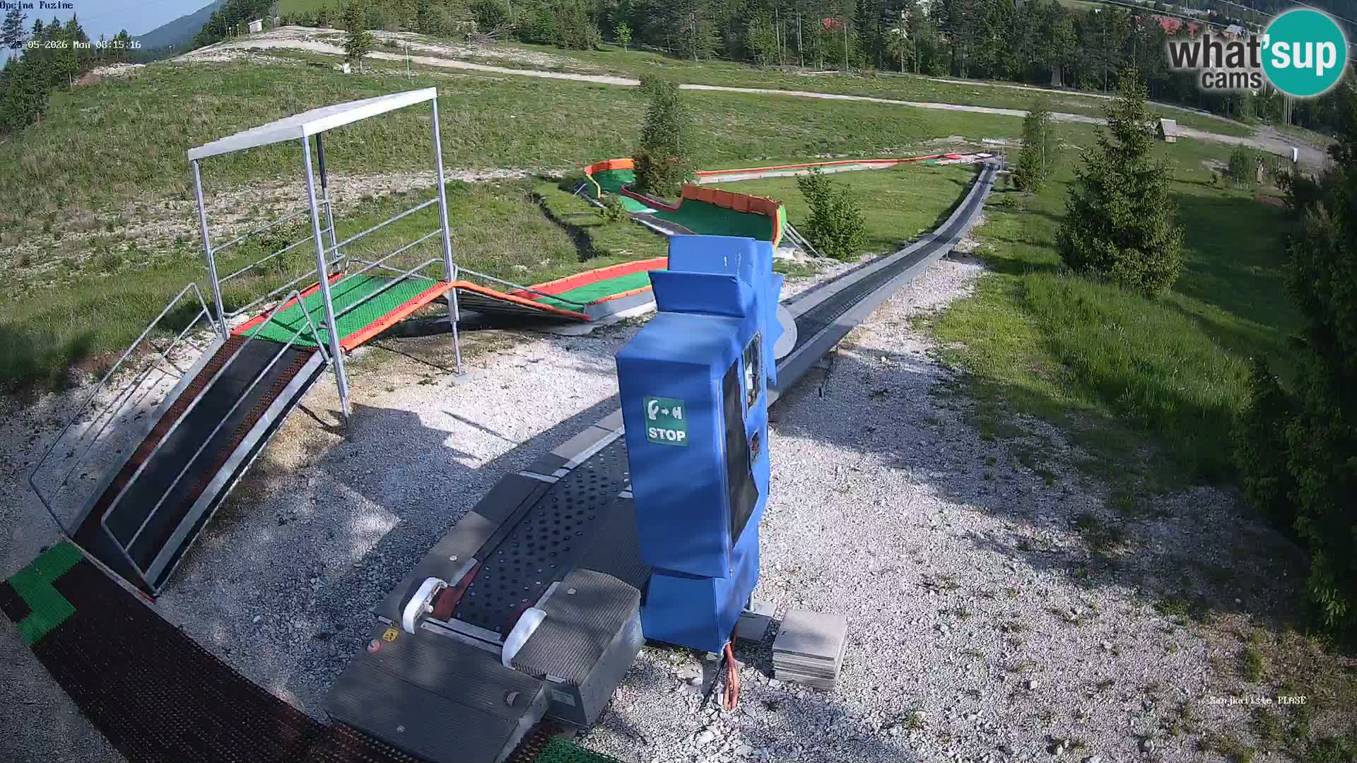 Live Webcam Rodelbahn Fužine – Kroatien
