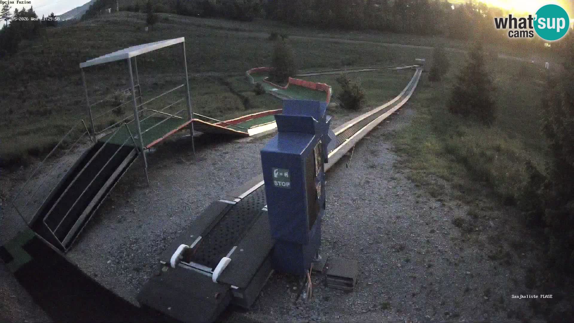 Live Webcam Rodelbahn Fužine – Kroatien