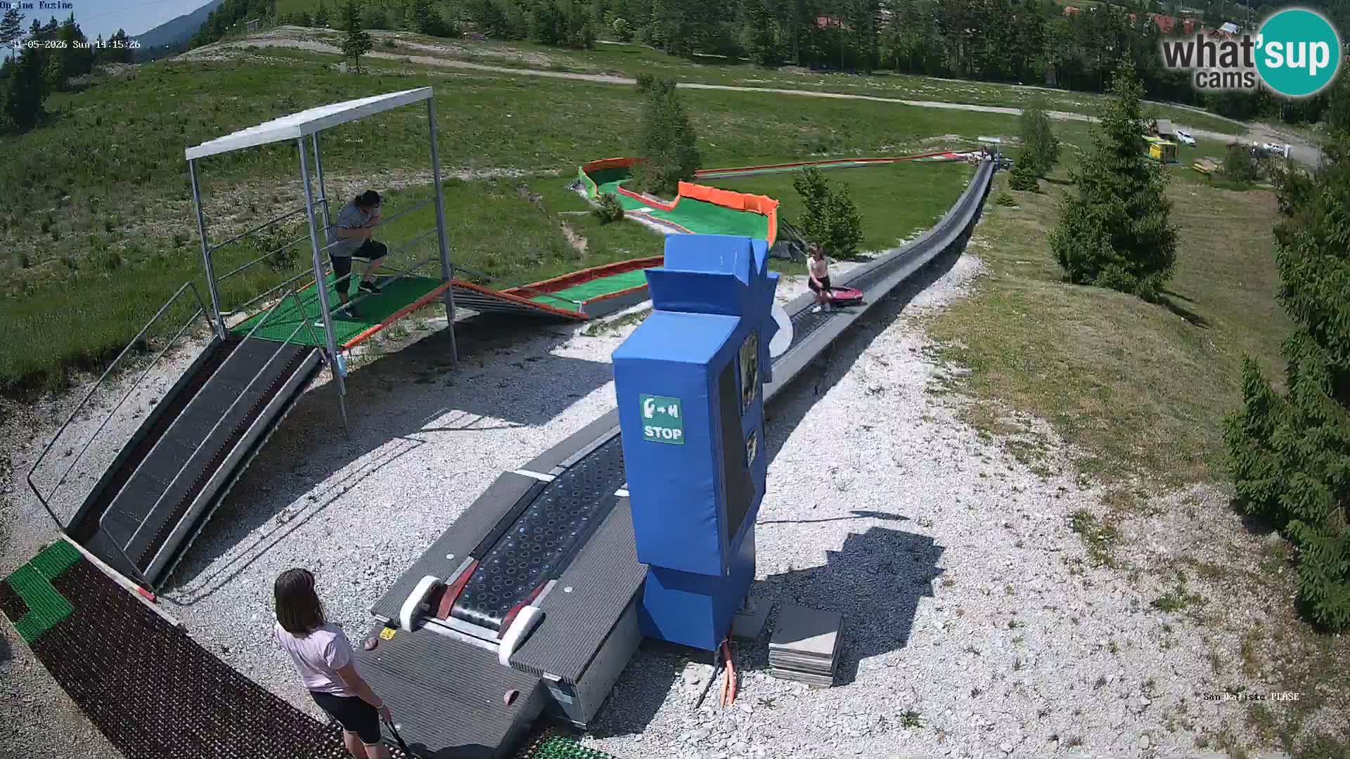 Live Webcam Rodelbahn Fužine – Kroatien