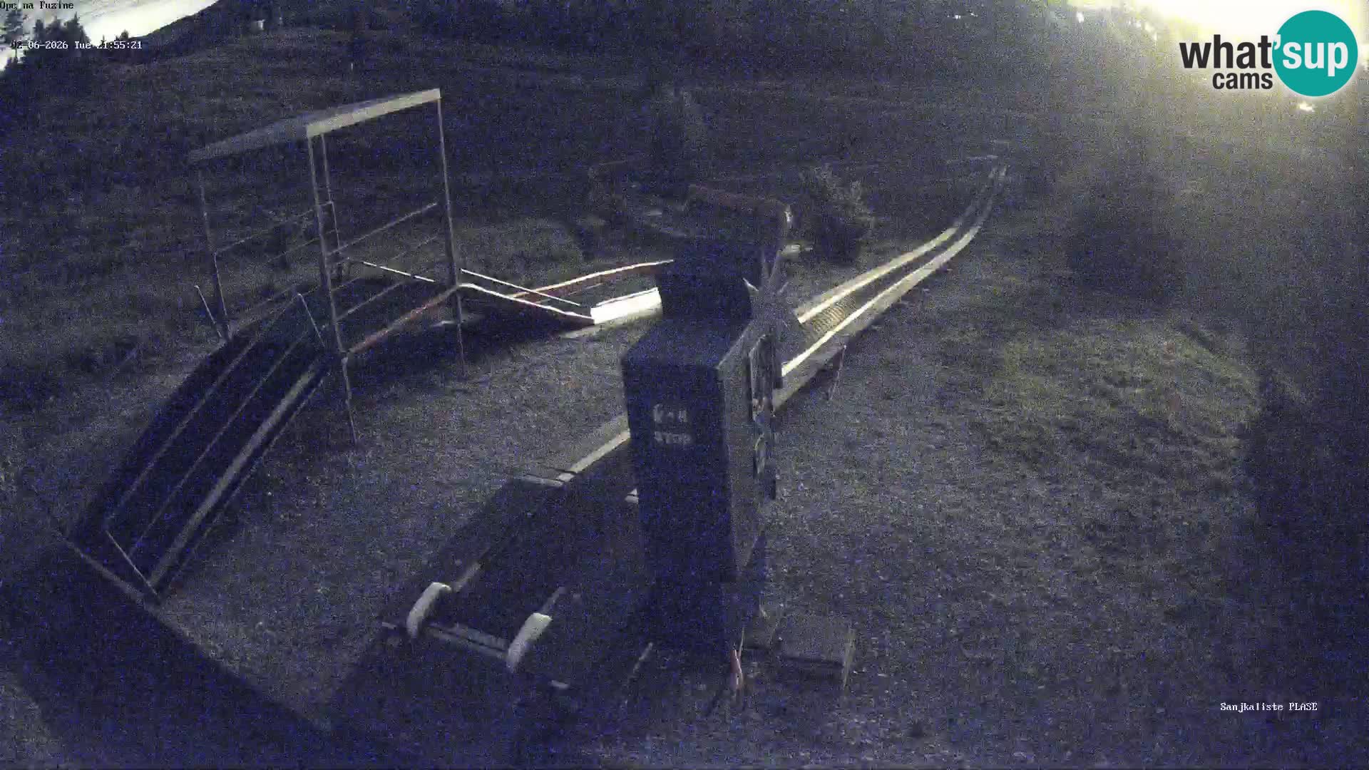 Live webcam Fužine toboggan run – Croatia