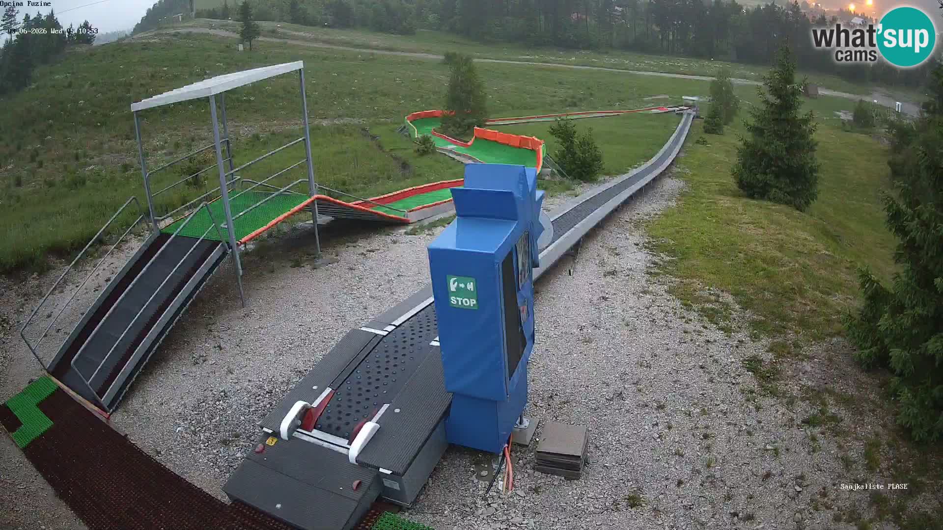 Live Webcam Rodelbahn Fužine – Kroatien