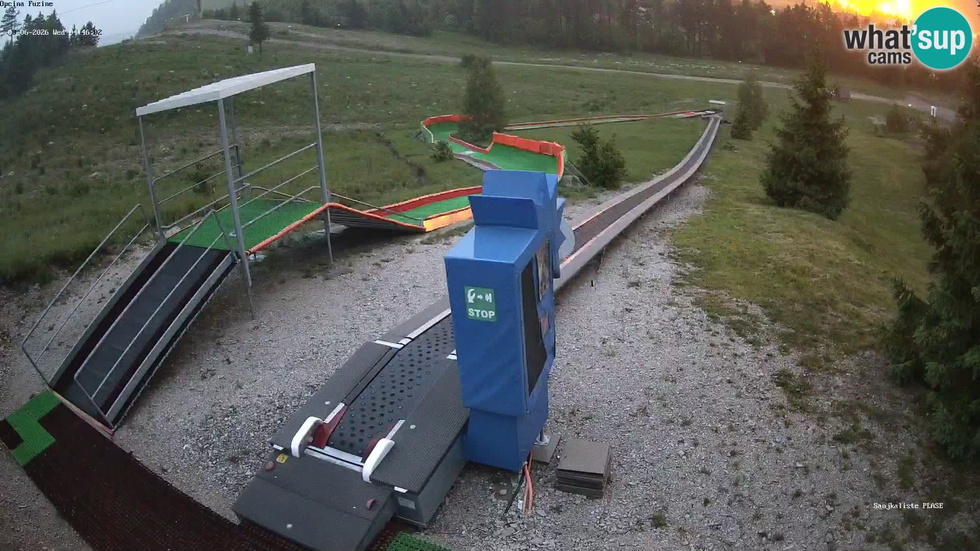 Live Webcam Rodelbahn Fužine – Kroatien