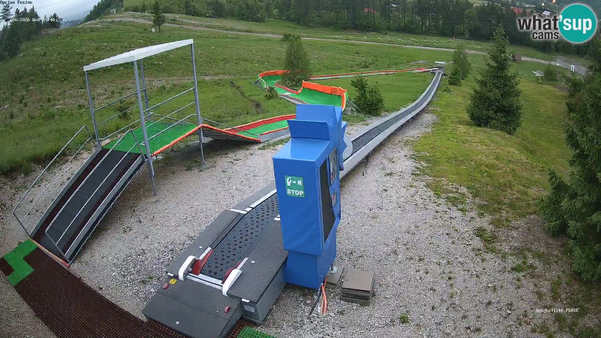 Live Webcam Rodelbahn Fužine – Kroatien