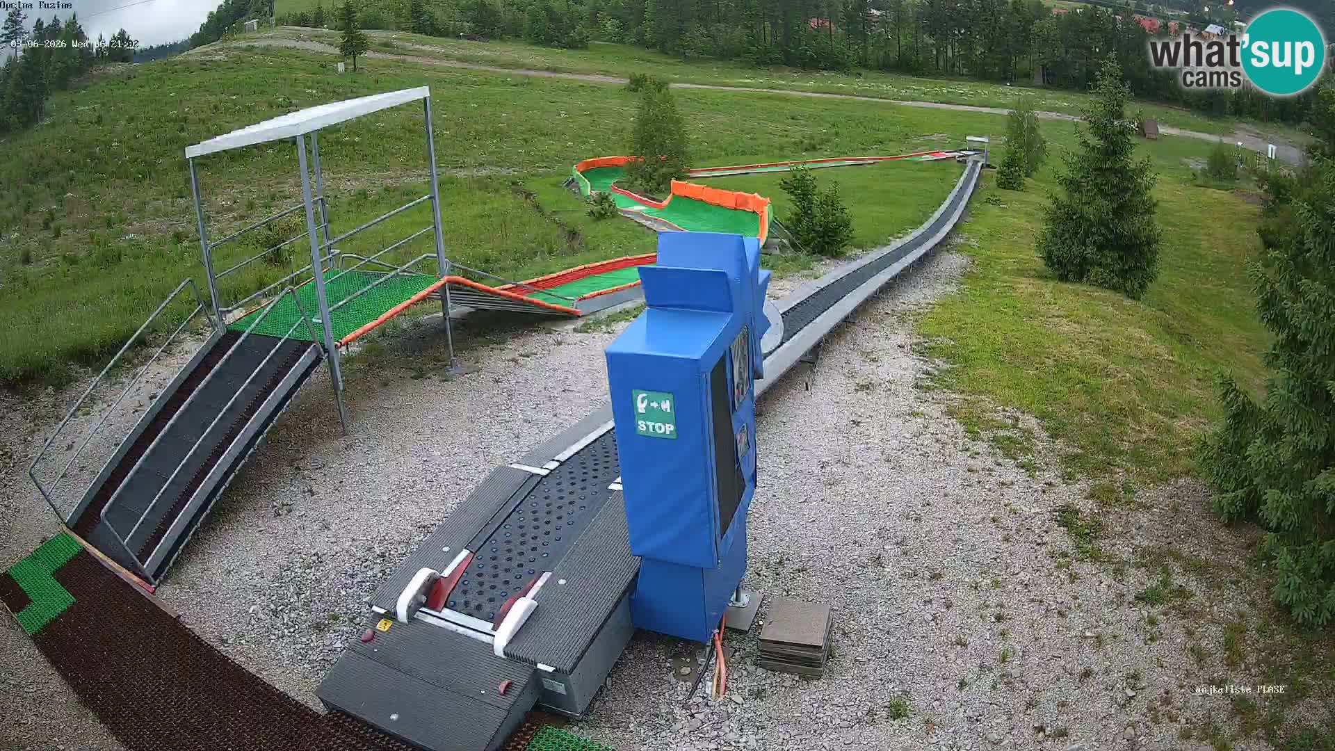 Live Webcam Rodelbahn Fužine – Kroatien