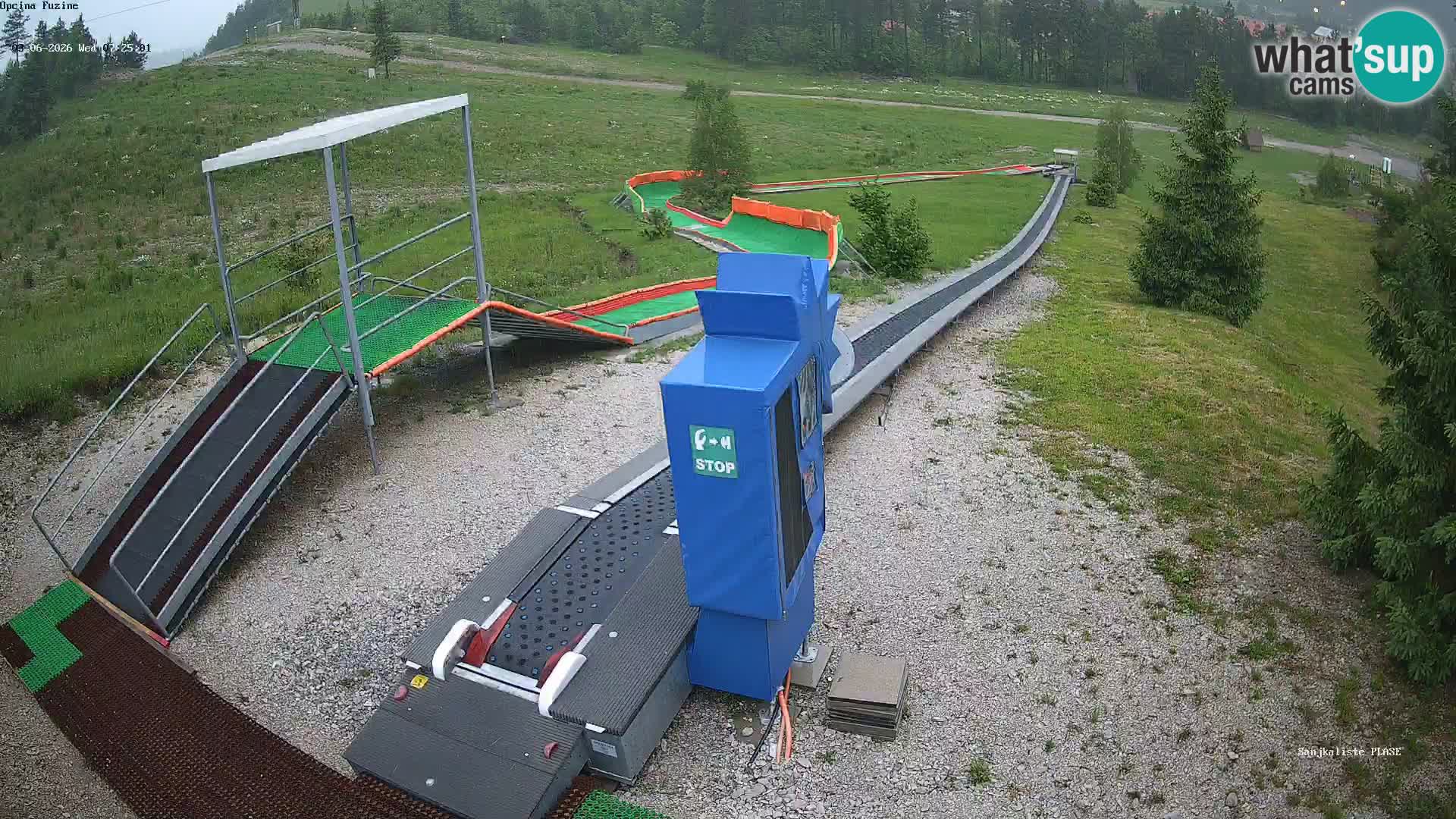 Live Webcam Rodelbahn Fužine – Kroatien