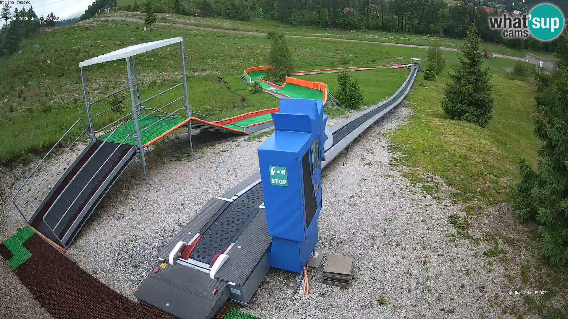Live Webcam Rodelbahn Fužine – Kroatien