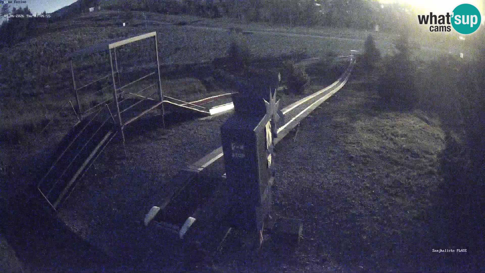 Live webcam Fužine toboggan run – Croatia