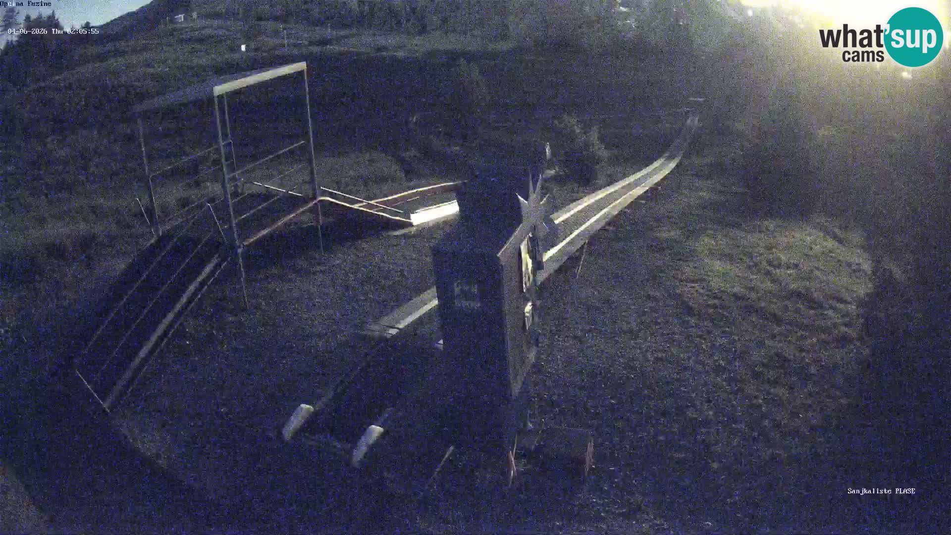 Live webcam Fužine toboggan run – Croatia
