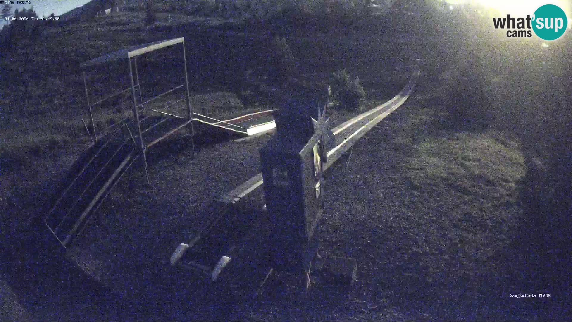 Live webcam Fužine toboggan run – Croatia
