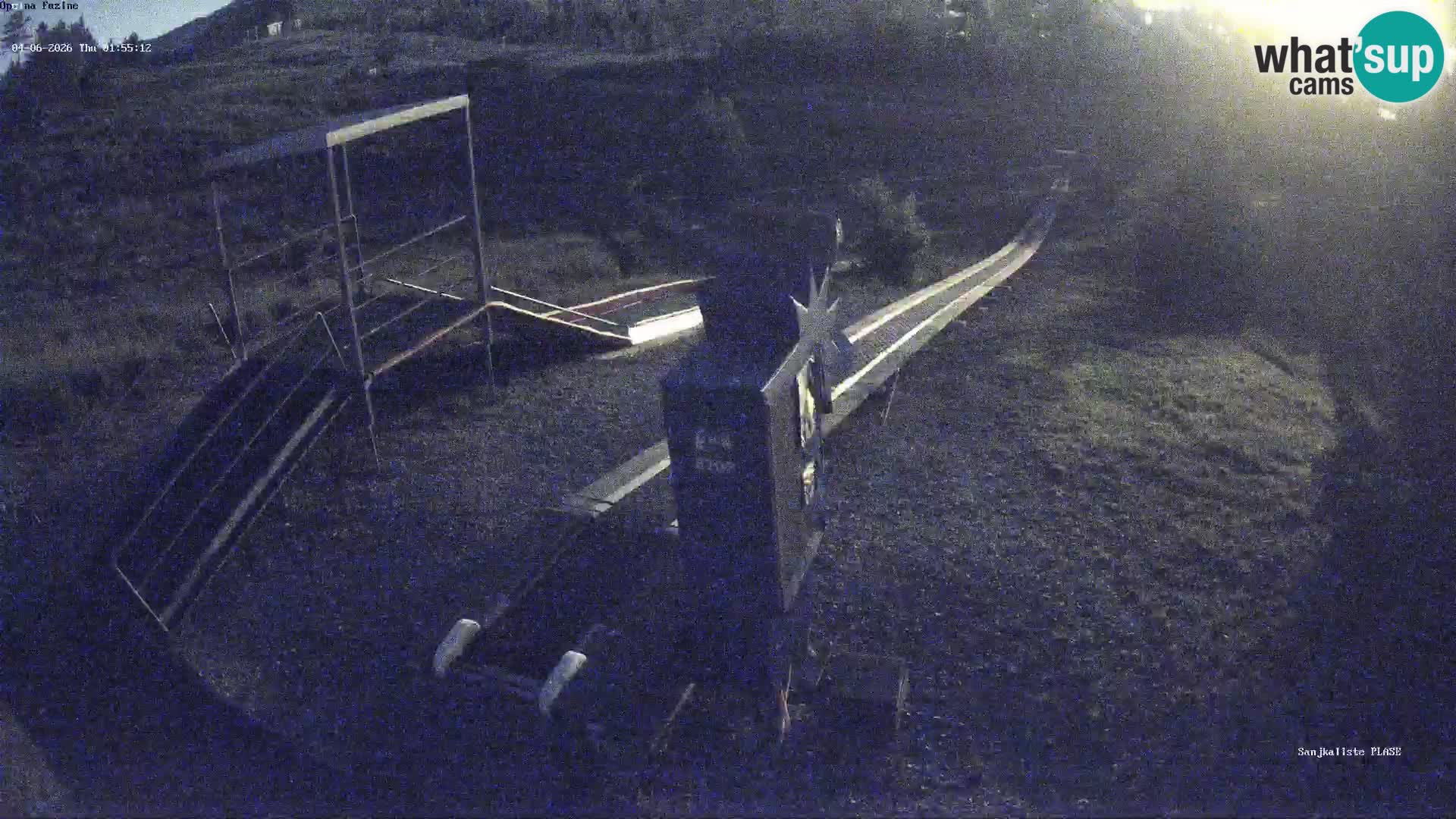 Live webcam Fužine toboggan run – Croatia