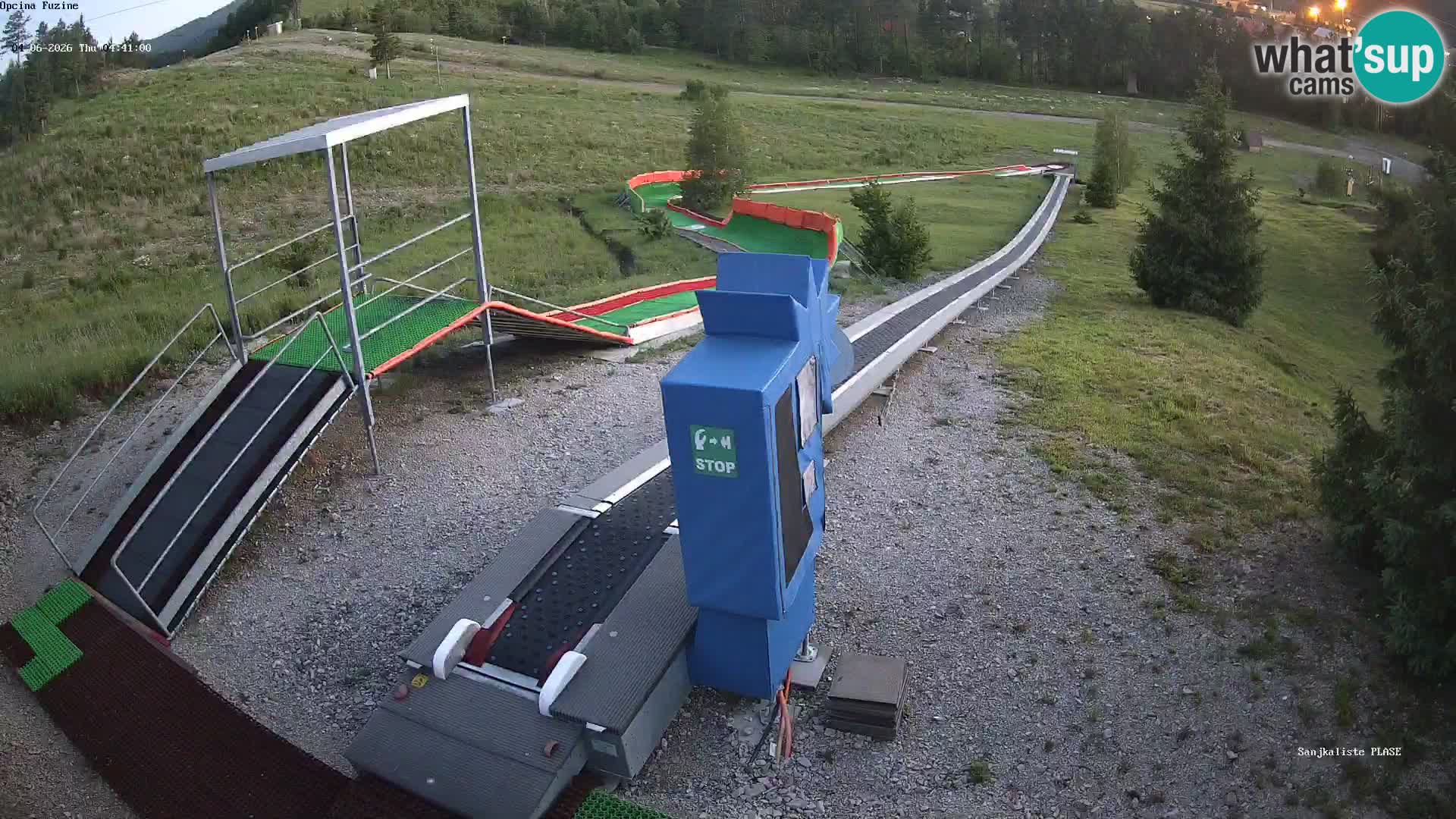 Live Webcam Rodelbahn Fužine – Kroatien