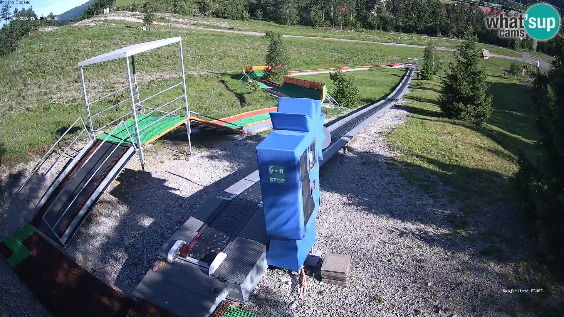 Web kamera uživo Sanjkalište Fužine – Hrvatska