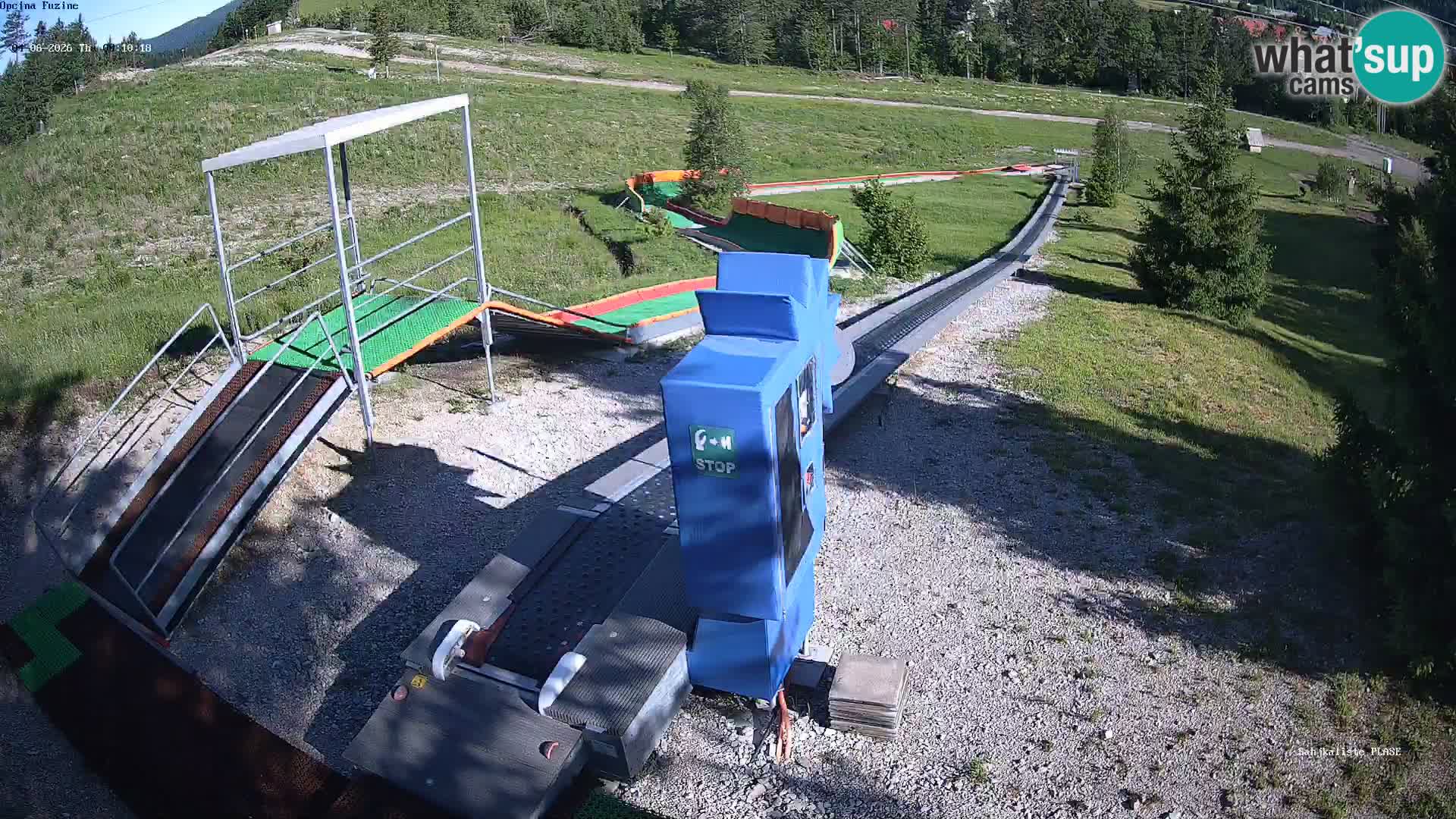 Live Webcam Rodelbahn Fužine – Kroatien