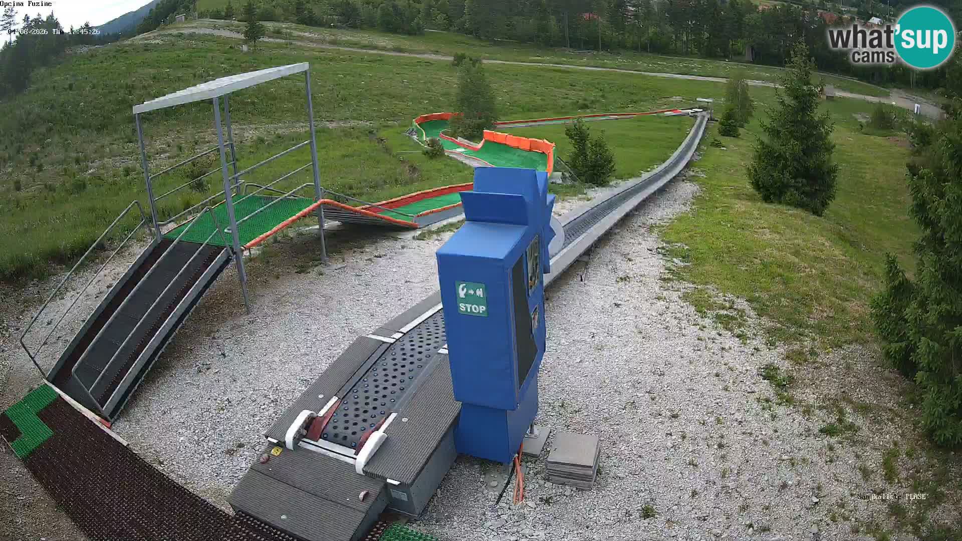 Live Webcam Rodelbahn Fužine – Kroatien