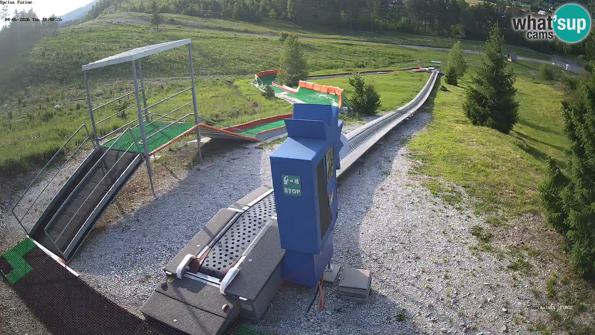 Live Webcam Rodelbahn Fužine – Kroatien