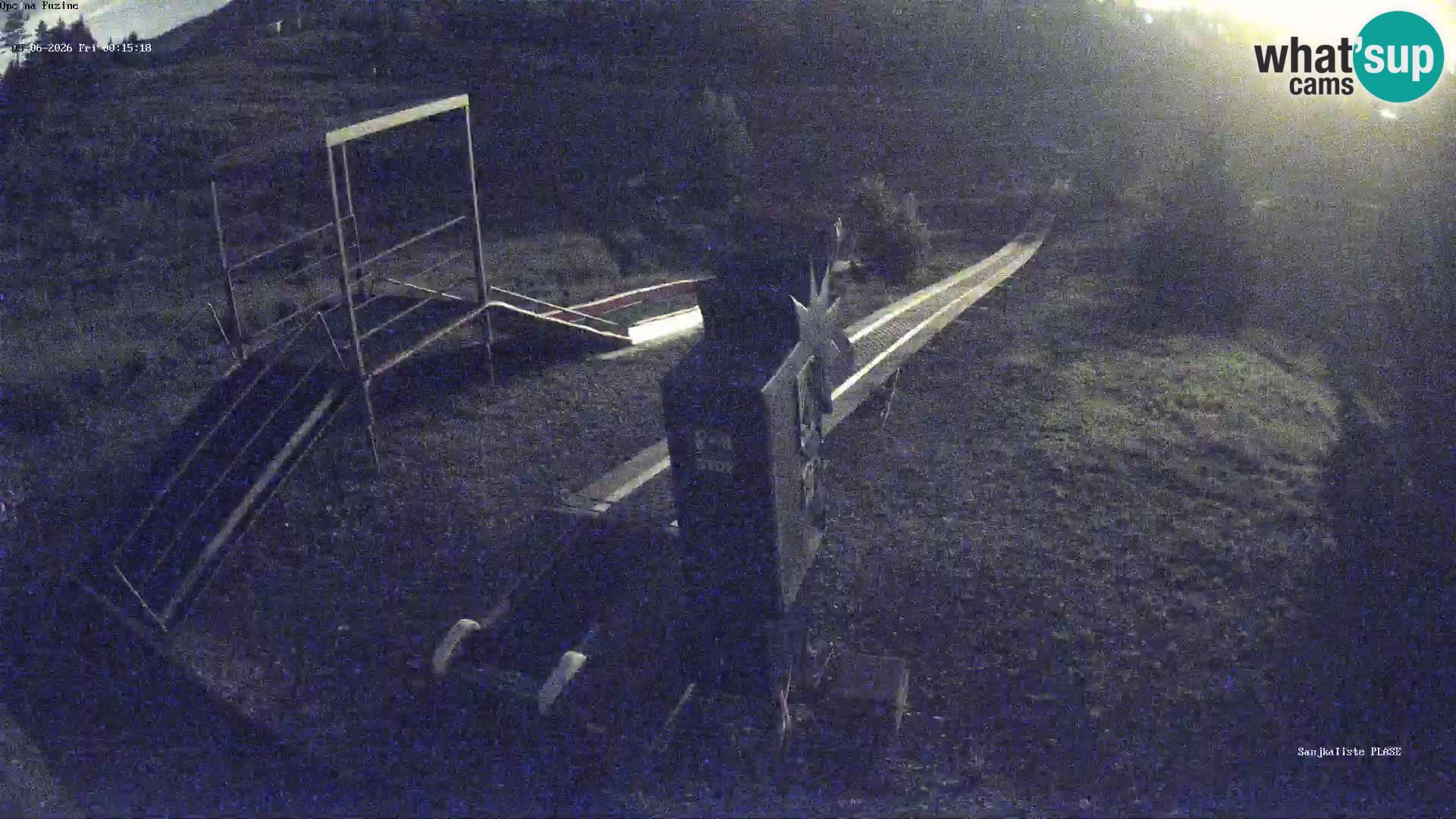 Webcam en vivo Pista de trineo Fužine – Croacia