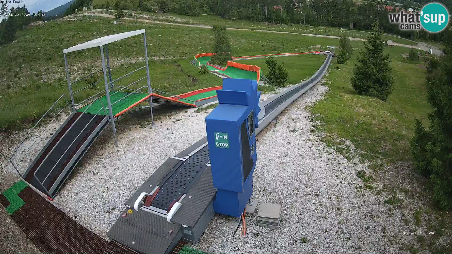 Live Webcam Rodelbahn Fužine – Kroatien