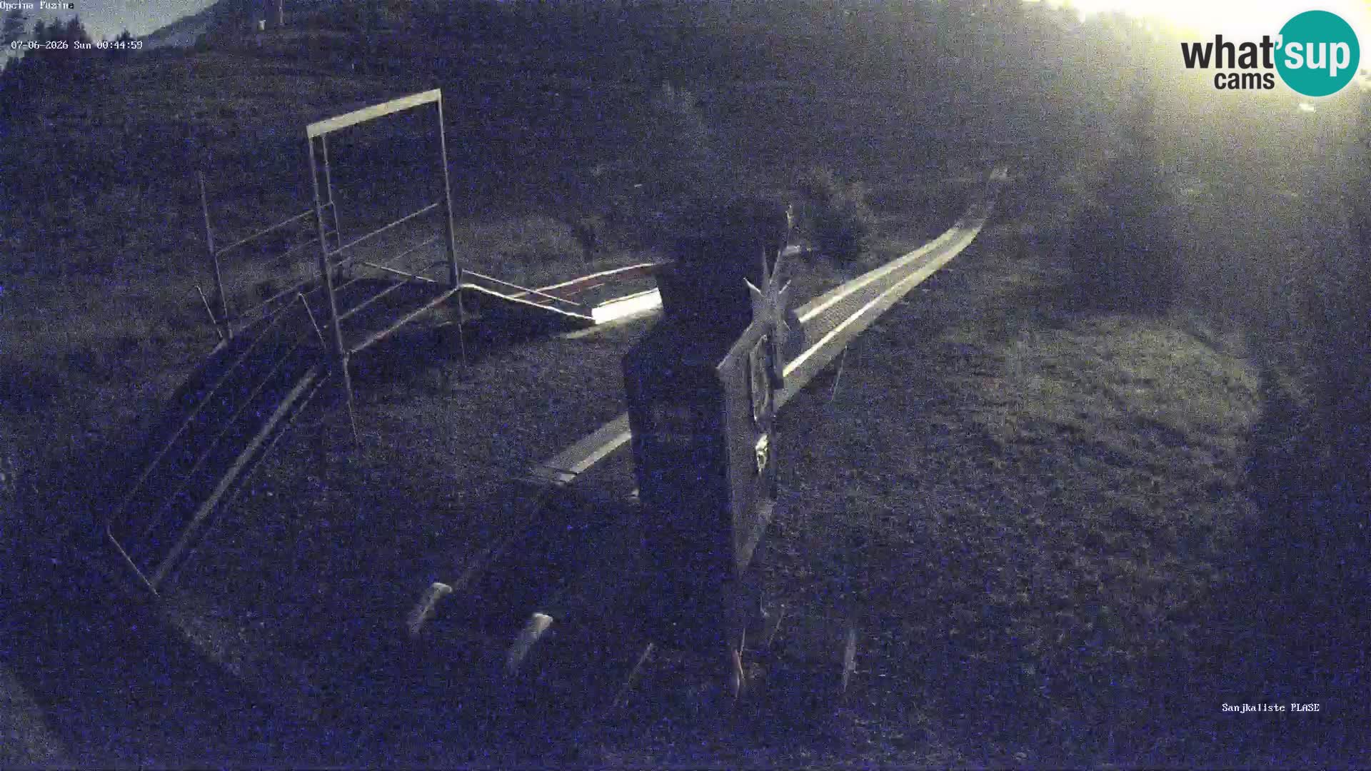 Live webcam Pista da slittino Fužine – Croazia