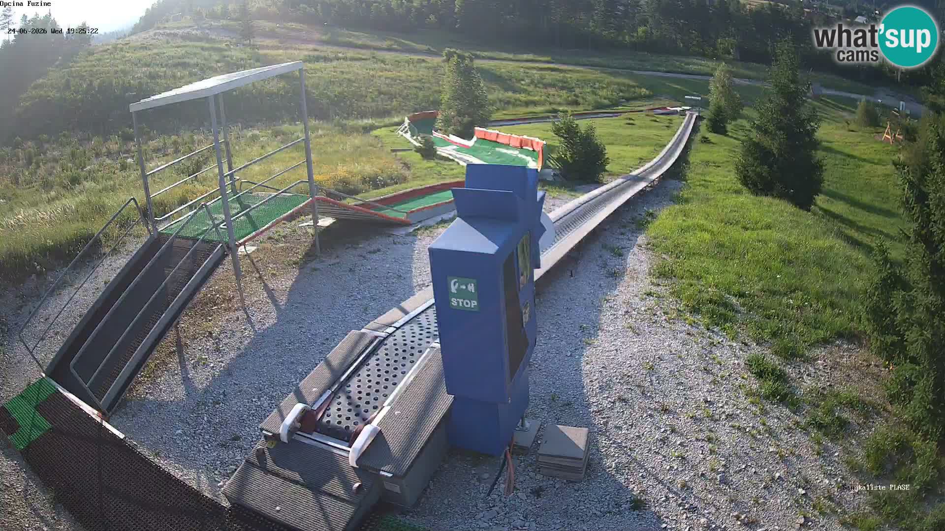 Live Webcam Rodelbahn Fužine – Kroatien