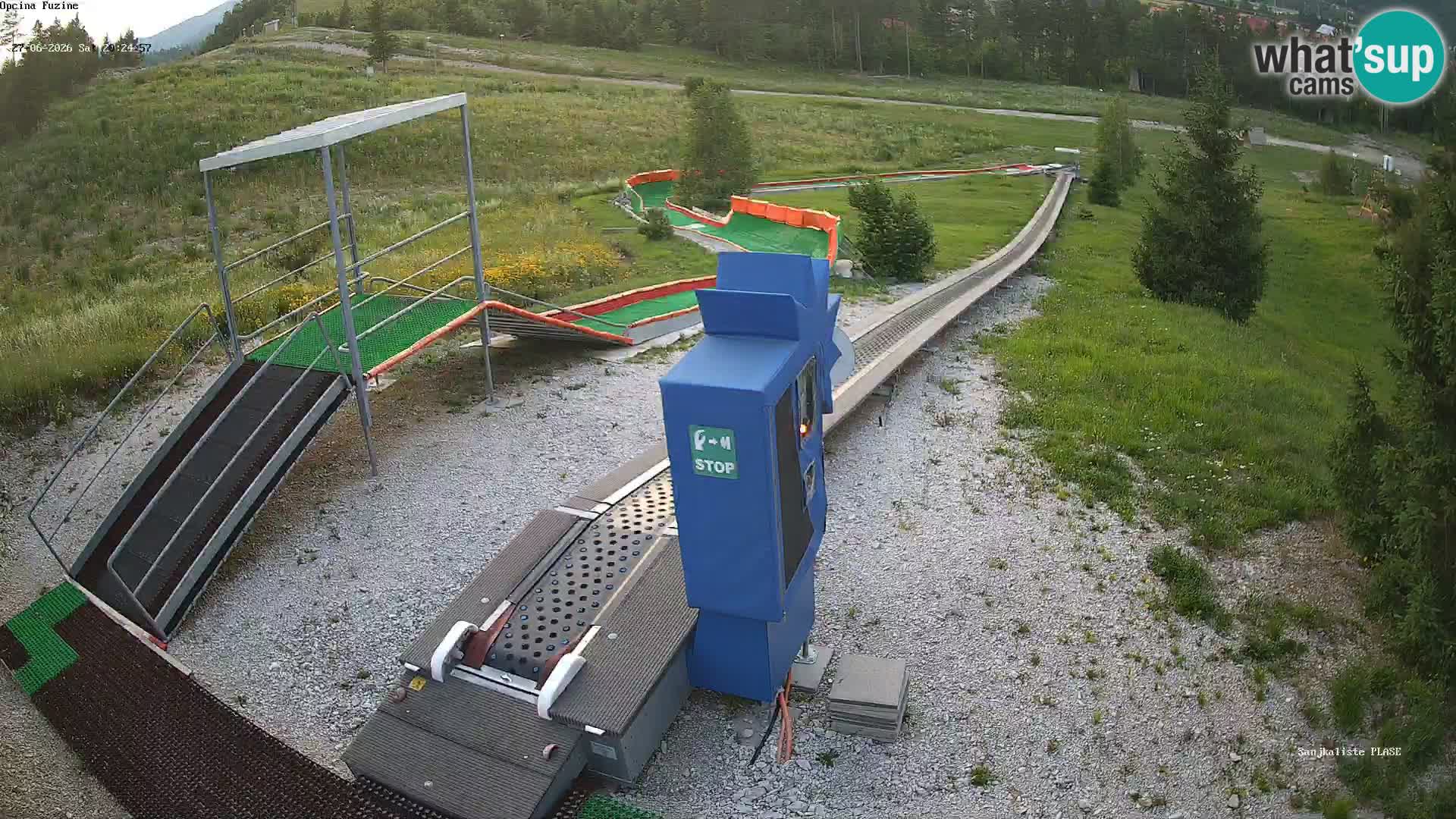 Live Webcam Rodelbahn Fužine – Kroatien