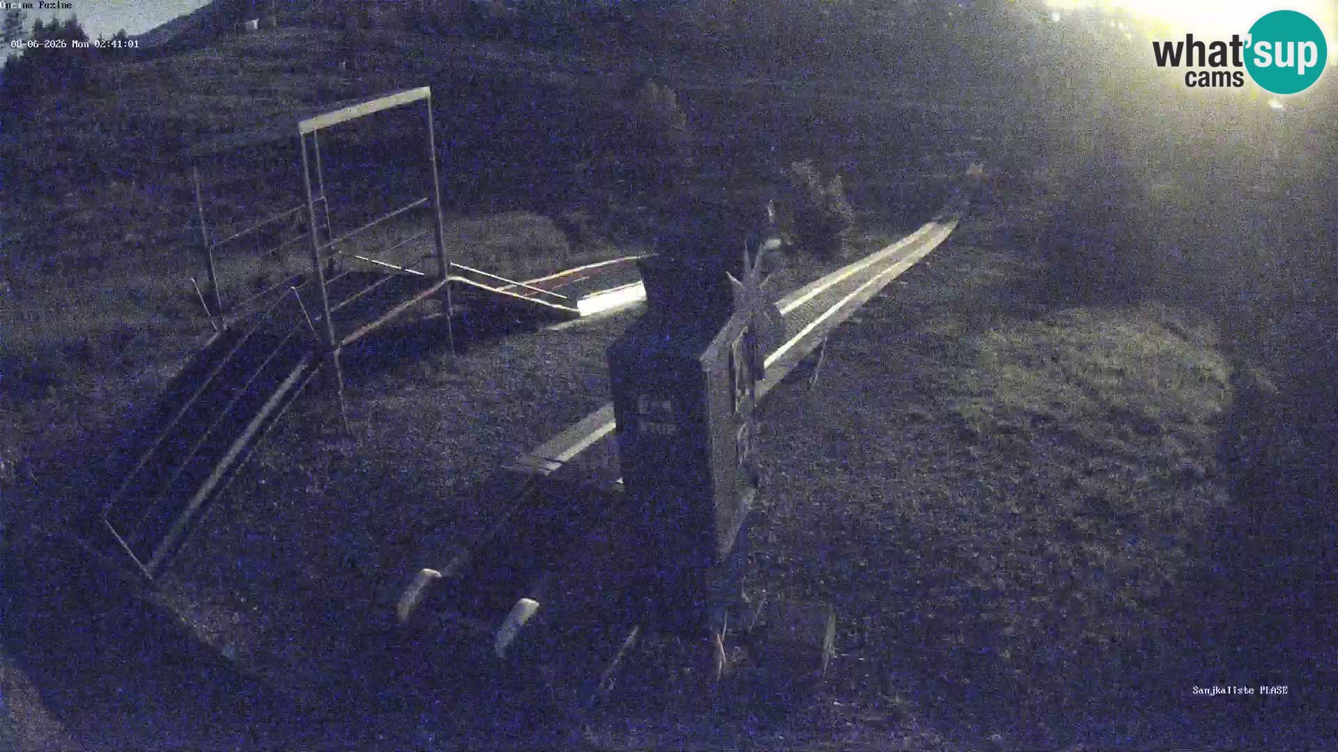 Live webcam Fužine toboggan run – Croatia