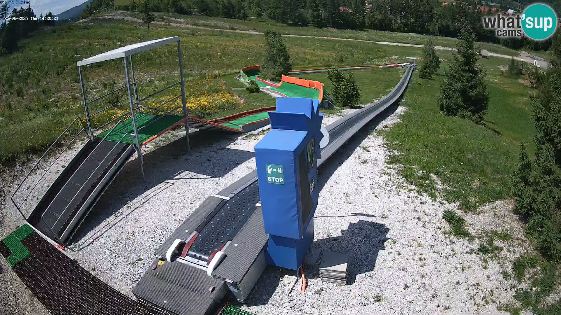 Live Webcam Rodelbahn Fužine – Kroatien