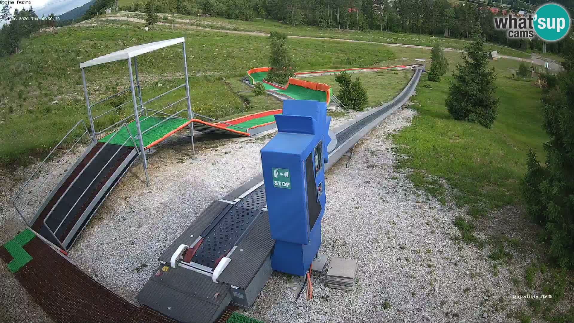 Live Webcam Rodelbahn Fužine – Kroatien
