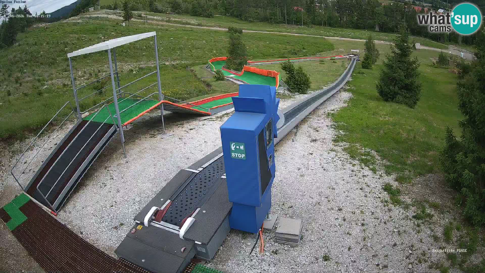 Live Webcam Rodelbahn Fužine – Kroatien
