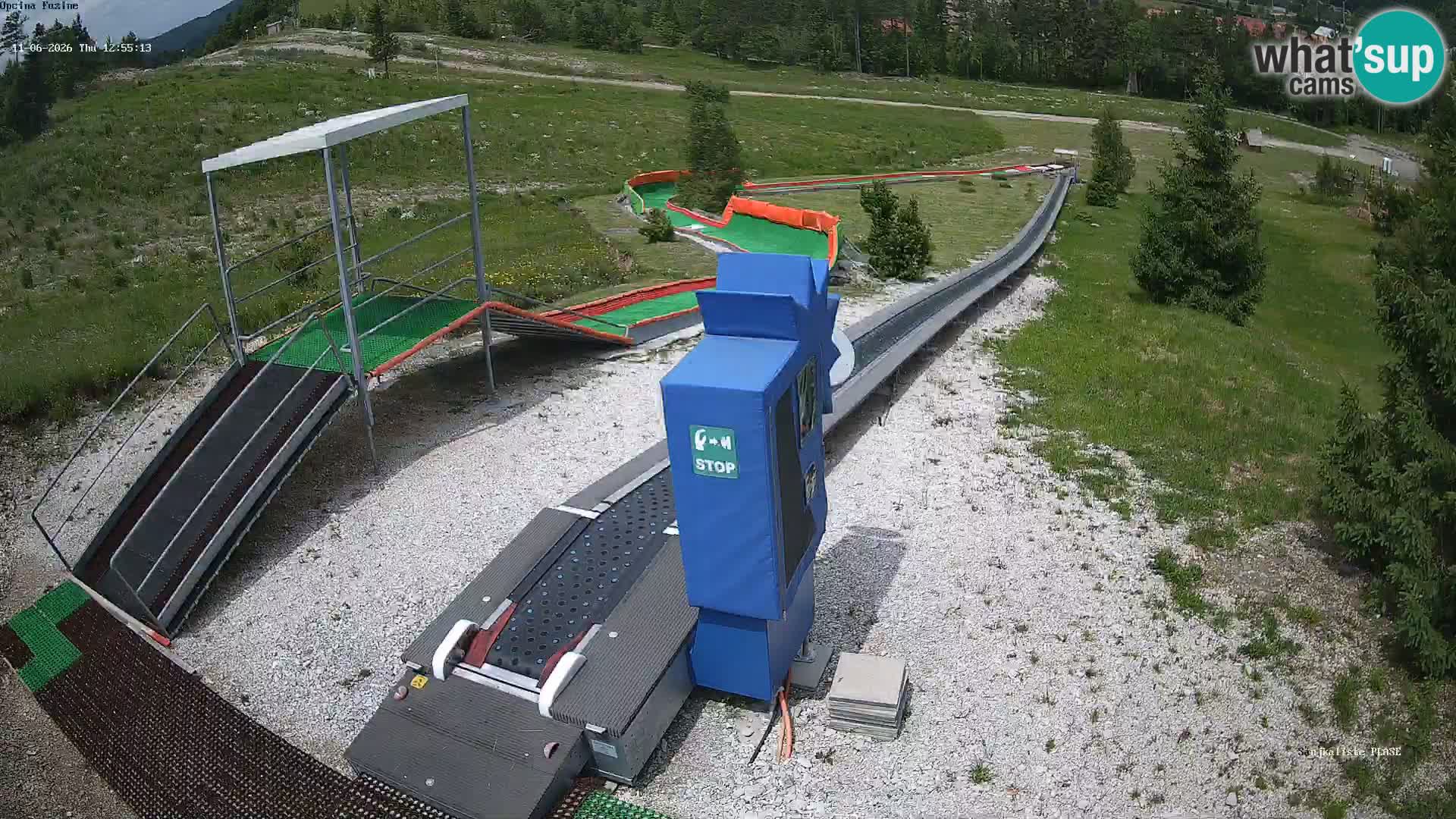 Live Webcam Rodelbahn Fužine – Kroatien