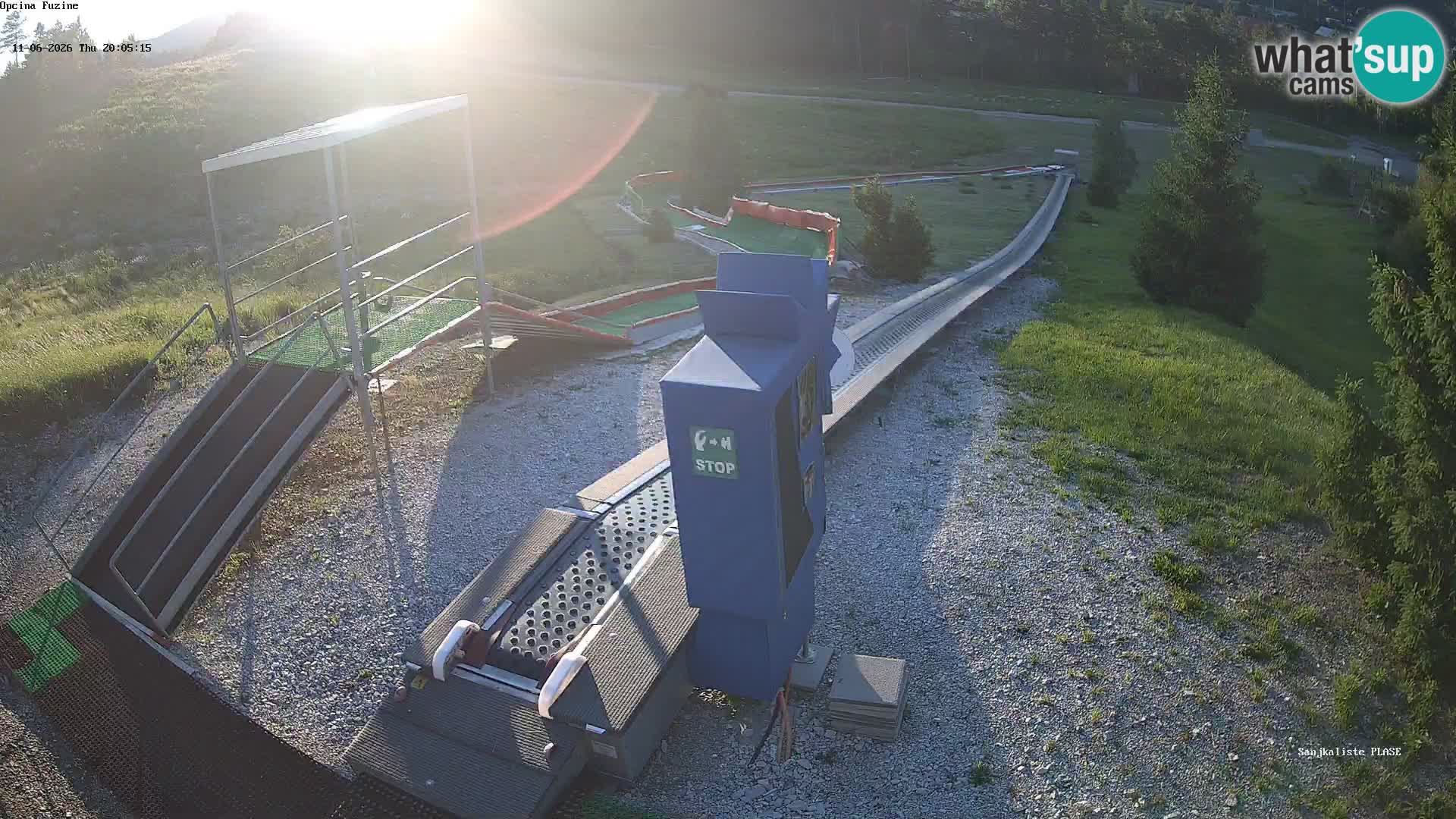 Live Webcam Rodelbahn Fužine – Kroatien