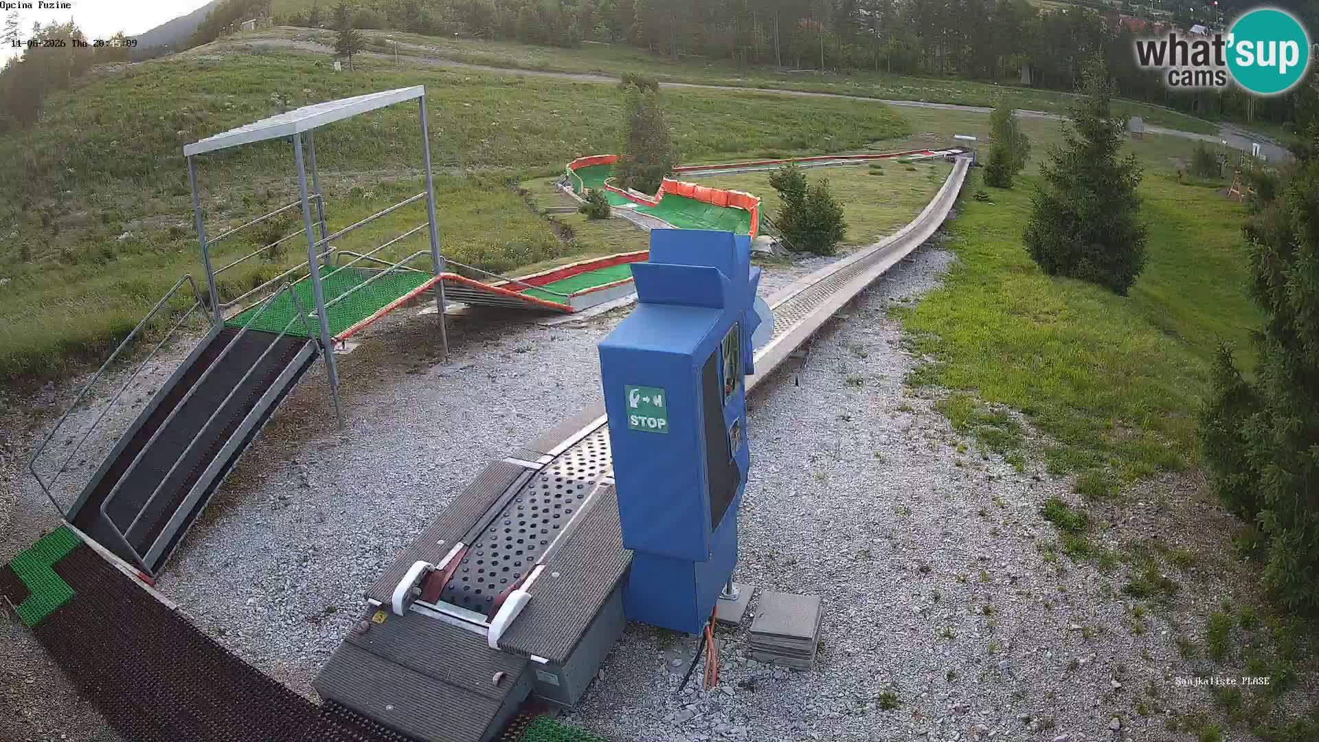 Live Webcam Rodelbahn Fužine – Kroatien