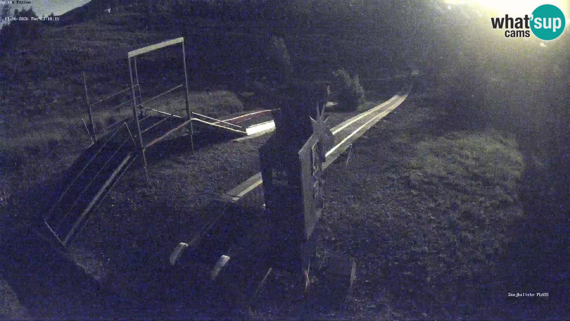 Webcam en direct Piste de luge de Fužine – Croatie