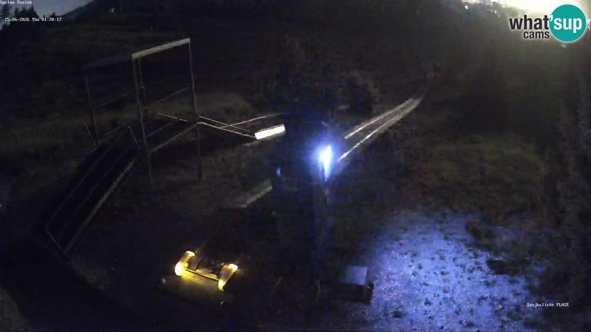 Live webcam Fužine toboggan run – Croatia