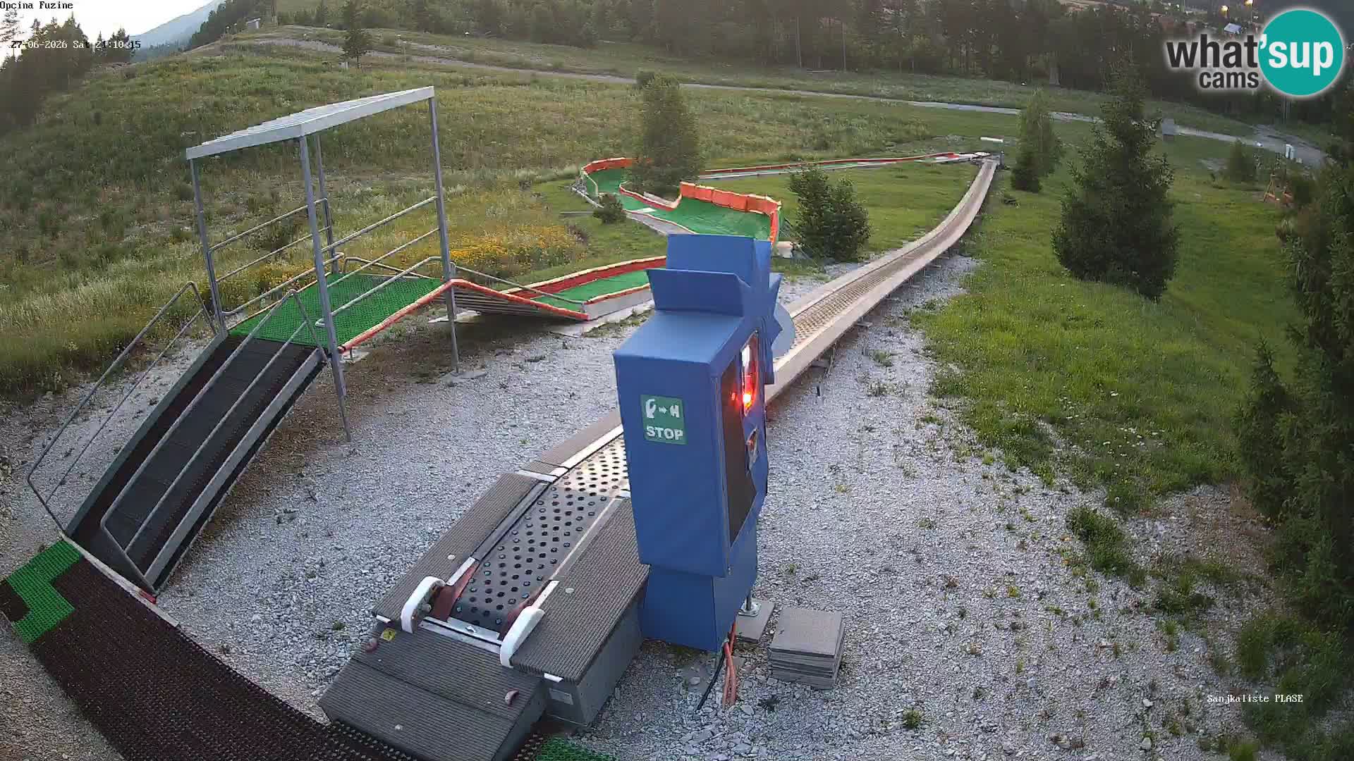 Live Webcam Rodelbahn Fužine – Kroatien