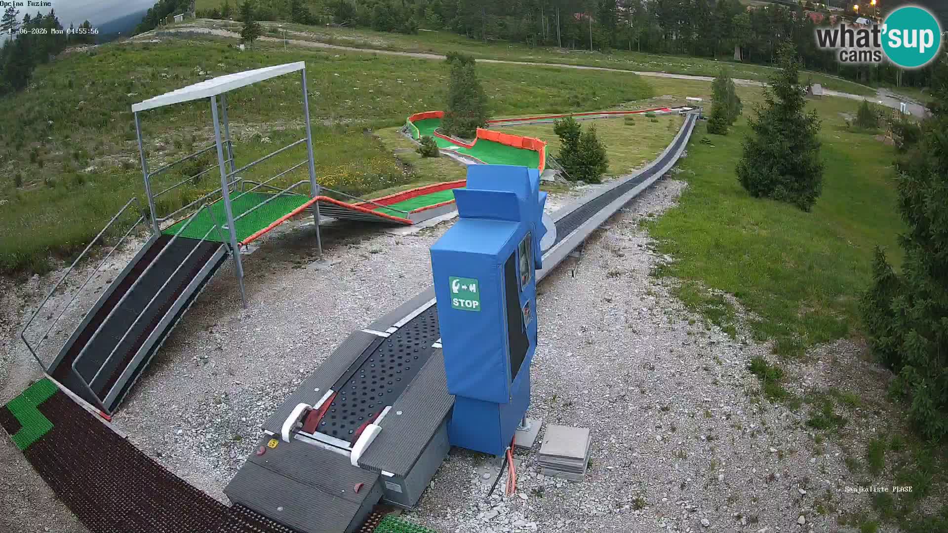 Live Webcam Rodelbahn Fužine – Kroatien