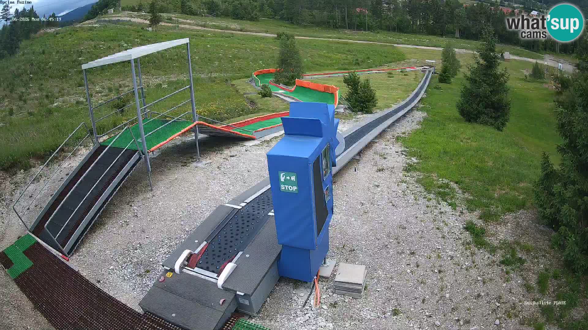 Live Webcam Rodelbahn Fužine – Kroatien