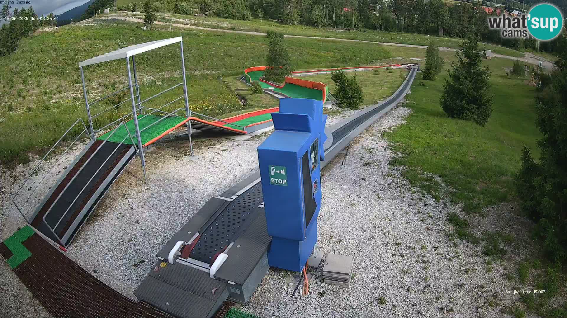Spletna kamera v živo Sankališče Fužine – Hrvaška