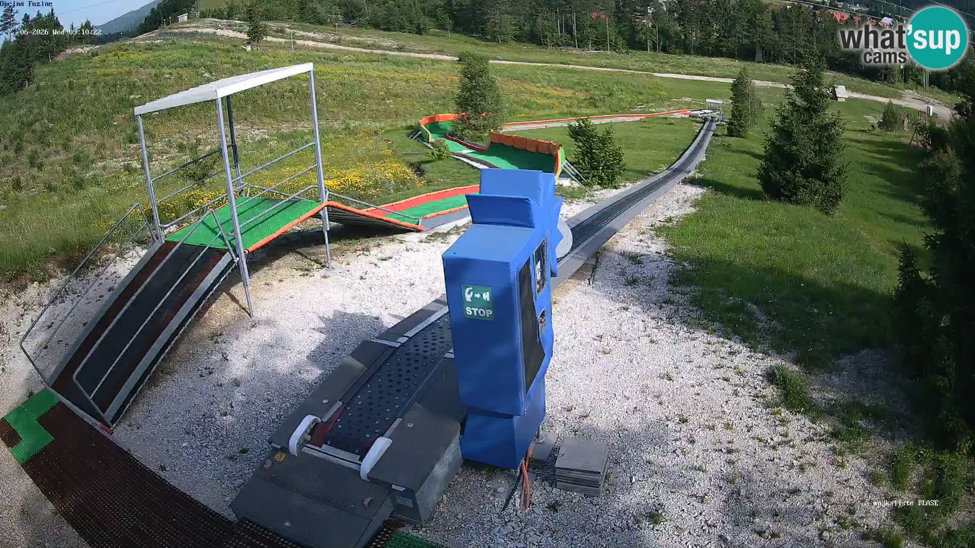 Live Webcam Rodelbahn Fužine – Kroatien