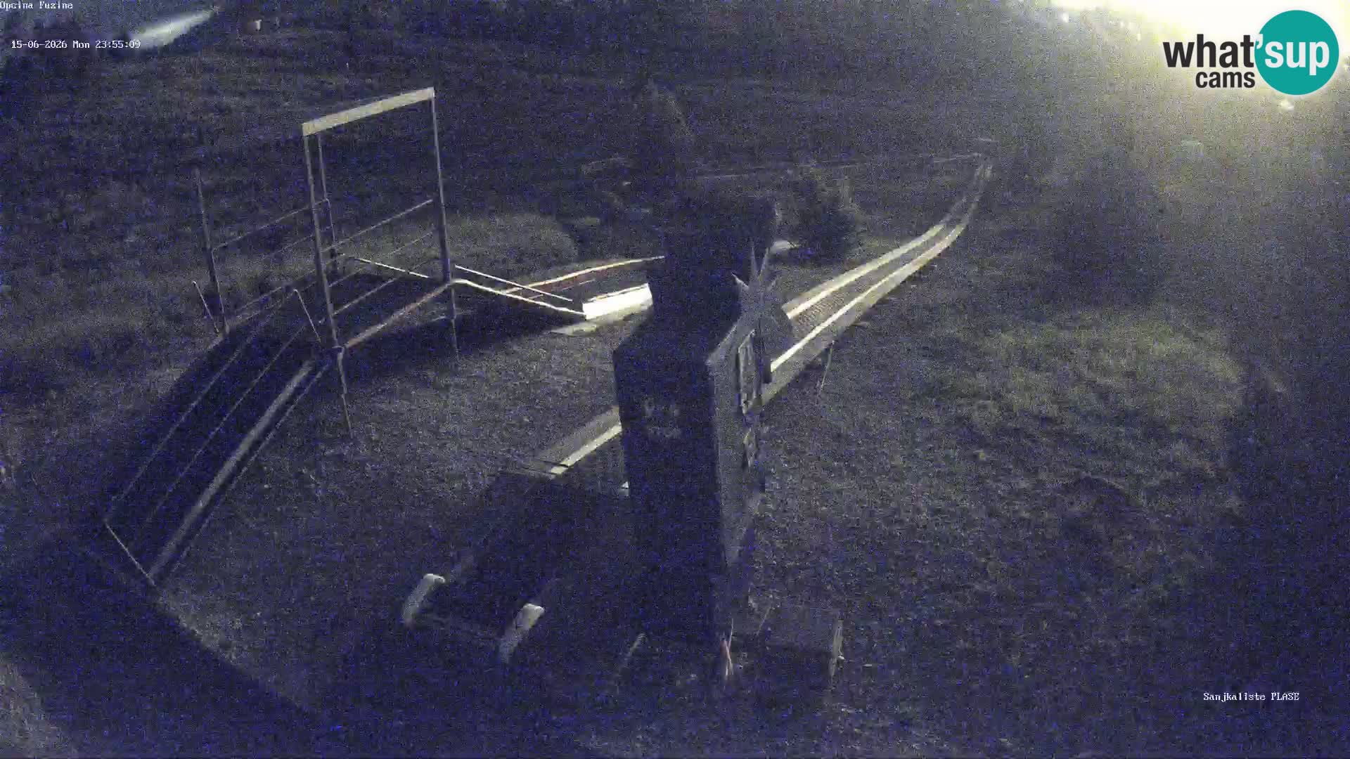 Live webcam Fužine toboggan run – Croatia