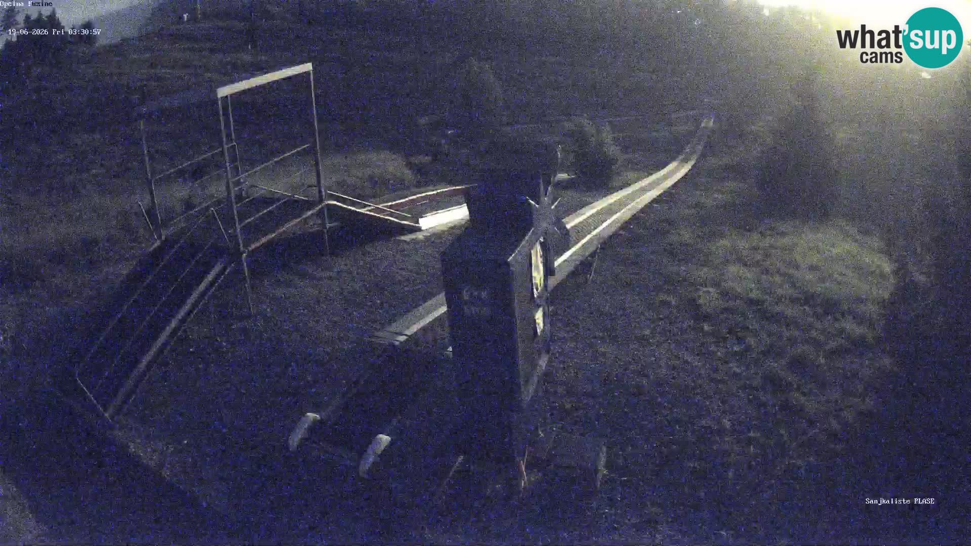 Live webcam Fužine toboggan run – Croatia