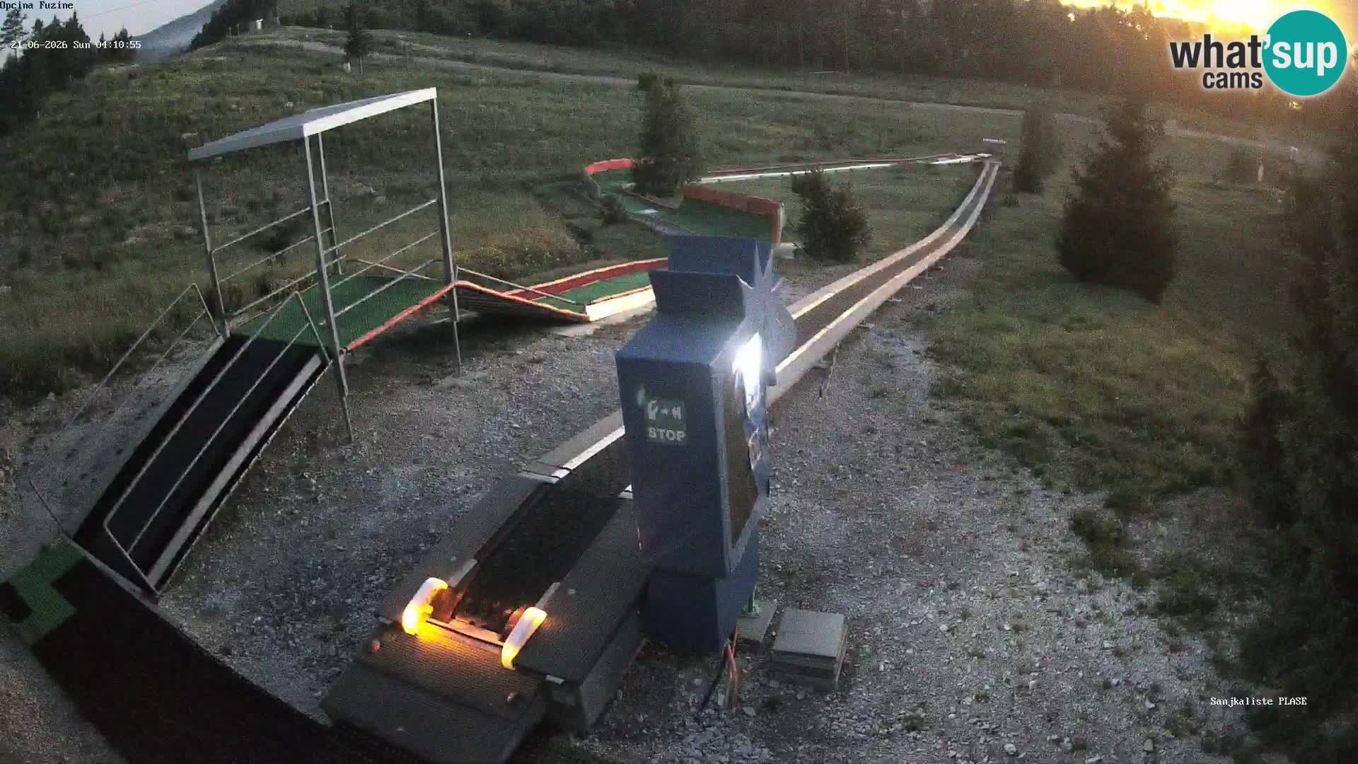 Live Webcam Rodelbahn Fužine – Kroatien