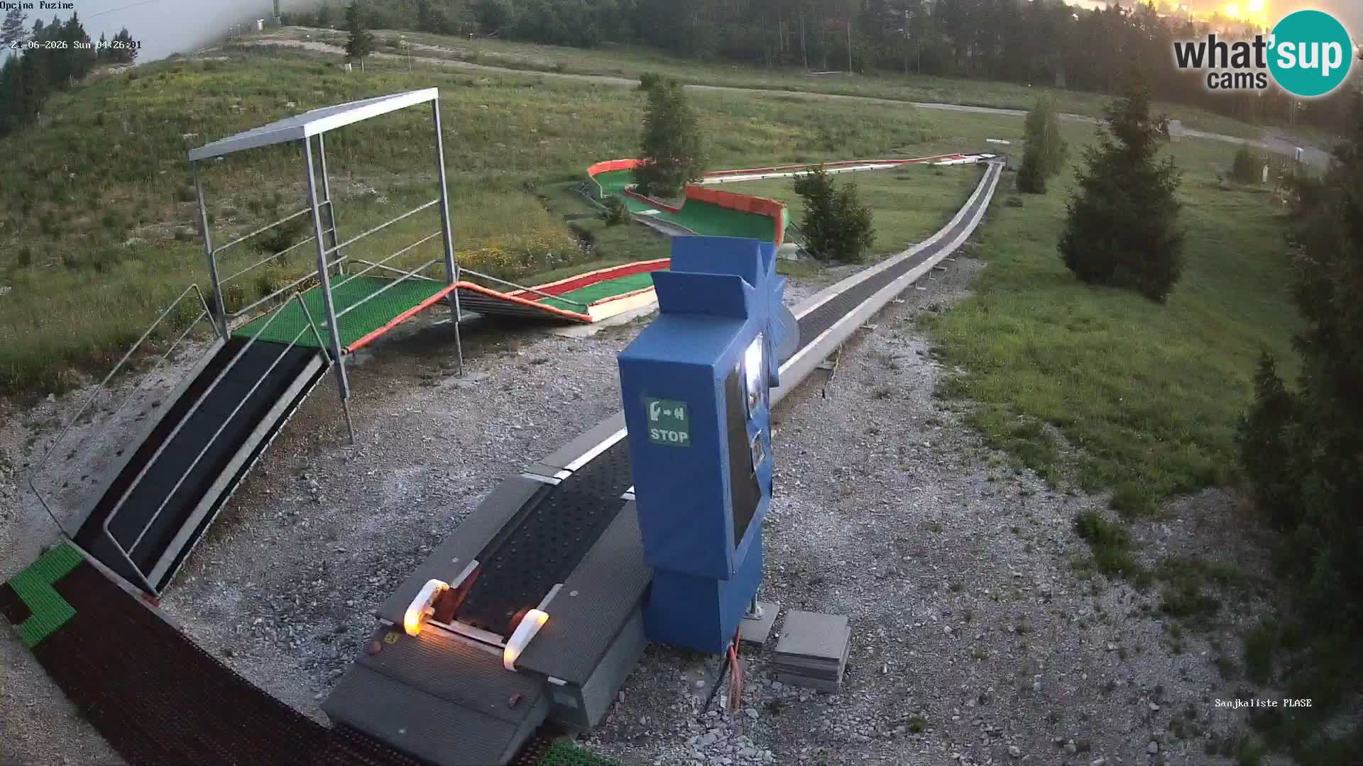 Live Webcam Rodelbahn Fužine – Kroatien
