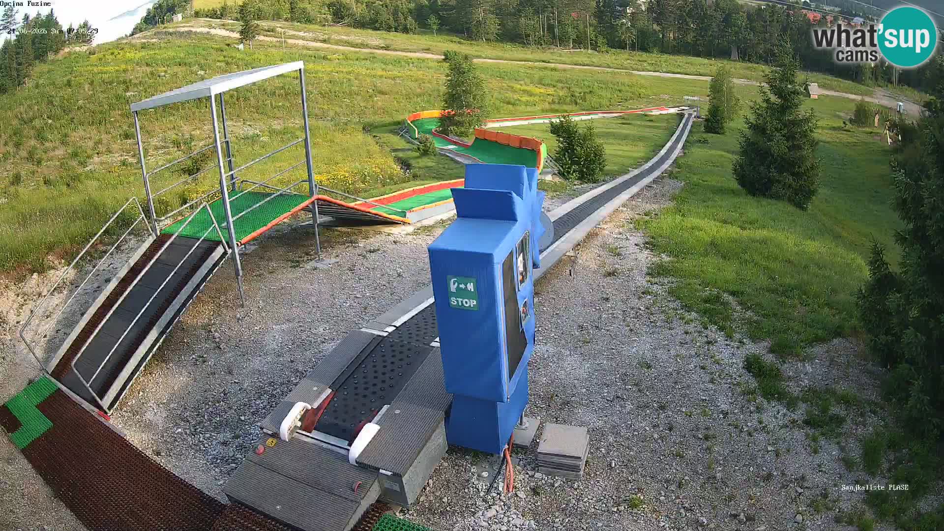 Live Webcam Rodelbahn Fužine – Kroatien