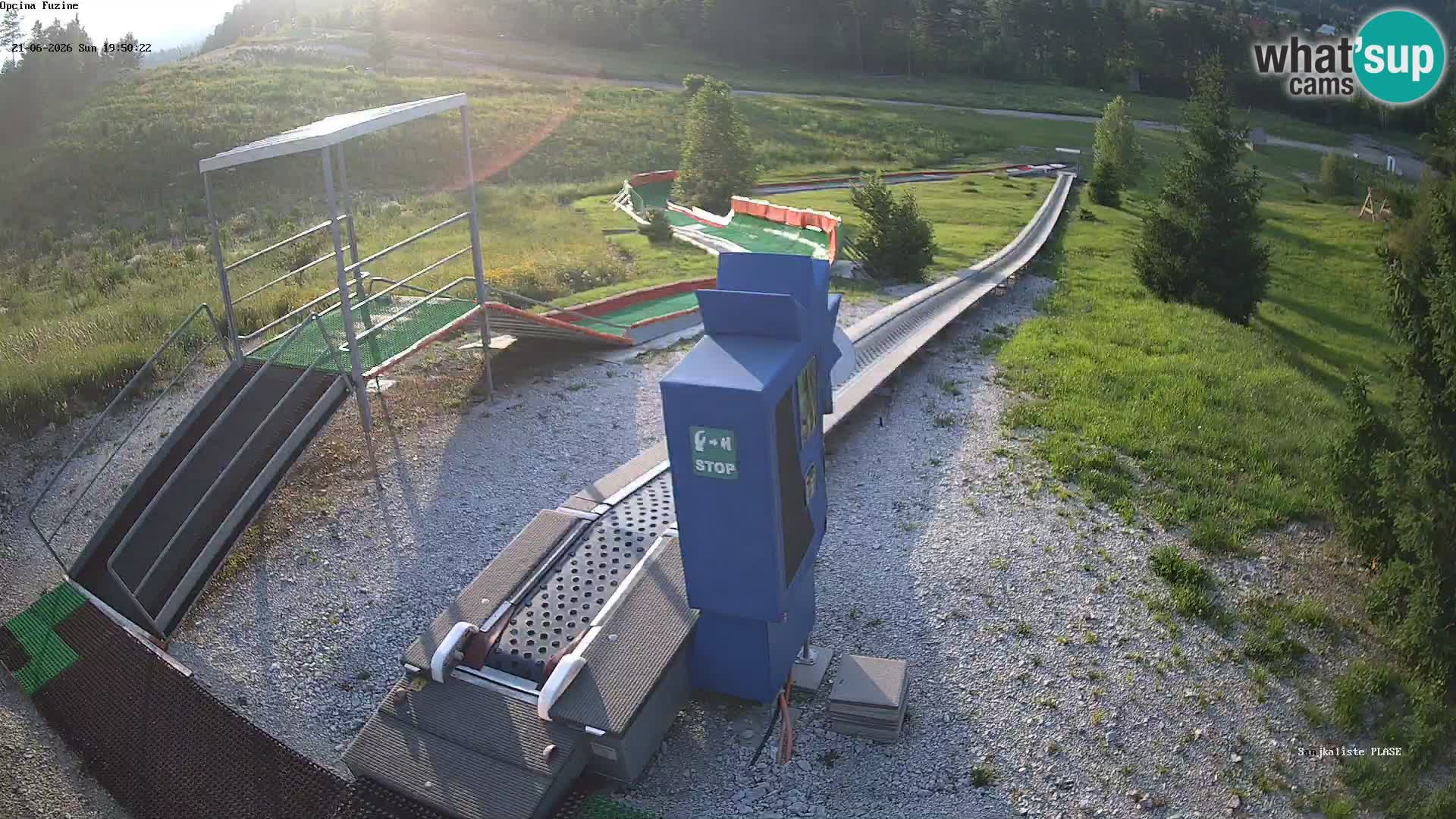 Live Webcam Rodelbahn Fužine – Kroatien
