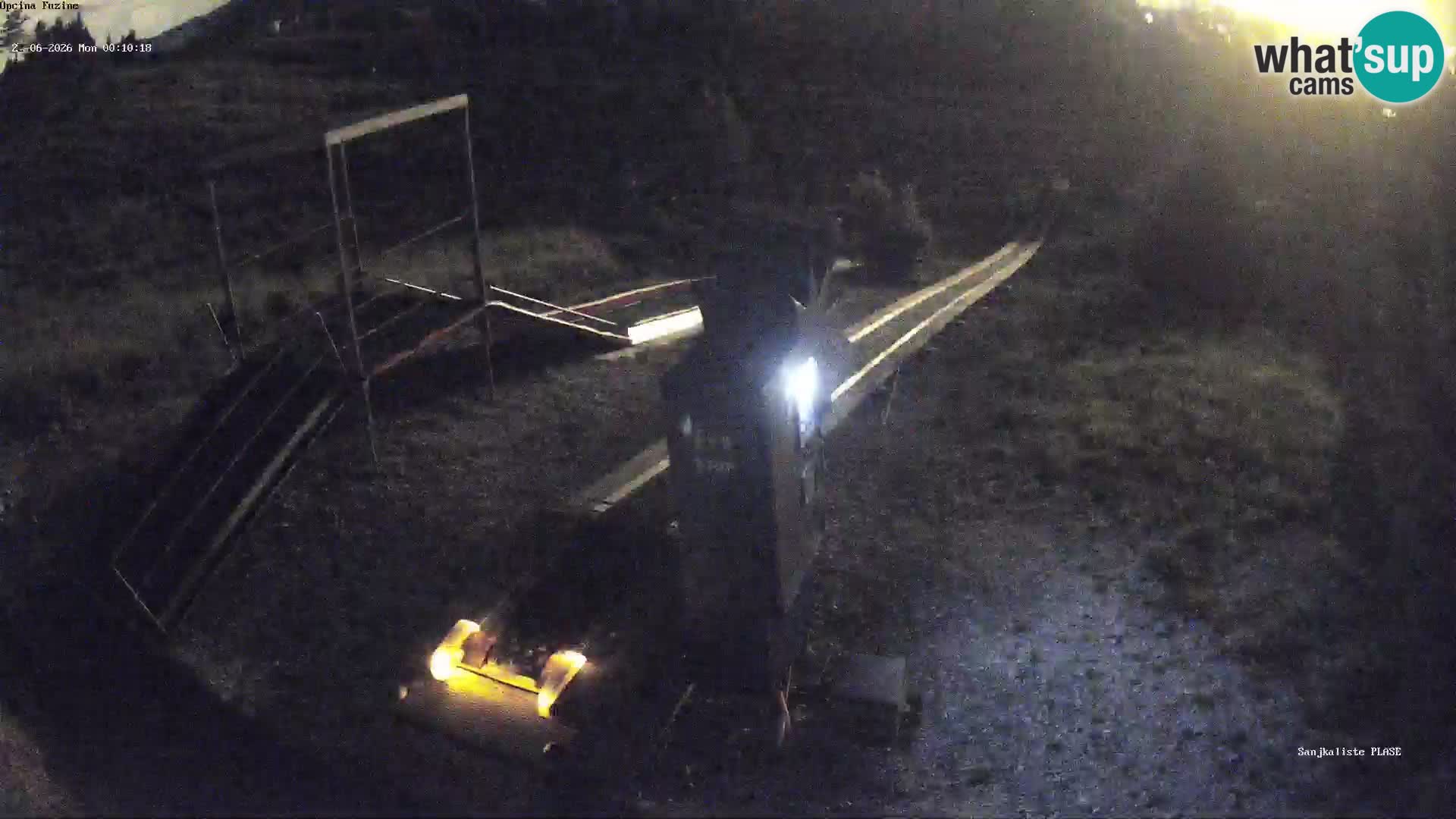 Webcam en direct Piste de luge de Fužine – Croatie